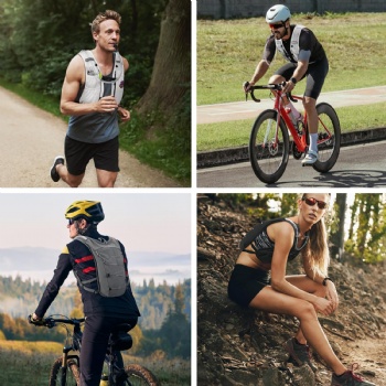 Custom Hydration Vest Jogging Trail Marathon Hiking Cycling Water Bladder Lightweight Water Backpack Hydration Running Vest
