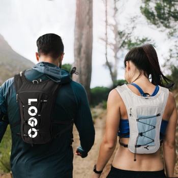 Custom Hydration Vest Jogging Trail Marathon Hiking Cycling Water Bladder Lightweight Water Backpack Hydration Running Vest