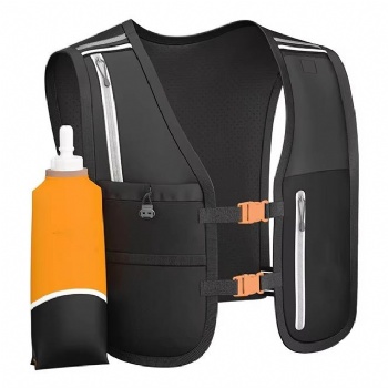 Custom Fashionable Running Vest Phone Holder Men Women Reflective Jogging Bag Cycling Running Hydration Vest with Water Bottle