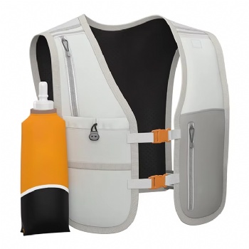 Custom Fashionable Running Vest Phone Holder Men Women Reflective Jogging Bag Cycling Running Hydration Vest with Water Bottle