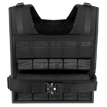 Custom Adjustable 10KG 15KG 20KG Strength Training Weight Vest Fitness Running Weighted Vest for Training Men